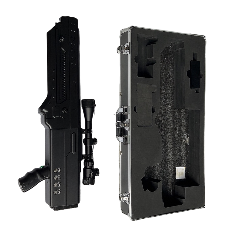  荣成手持便携式枪型低空防御反制四通道A型