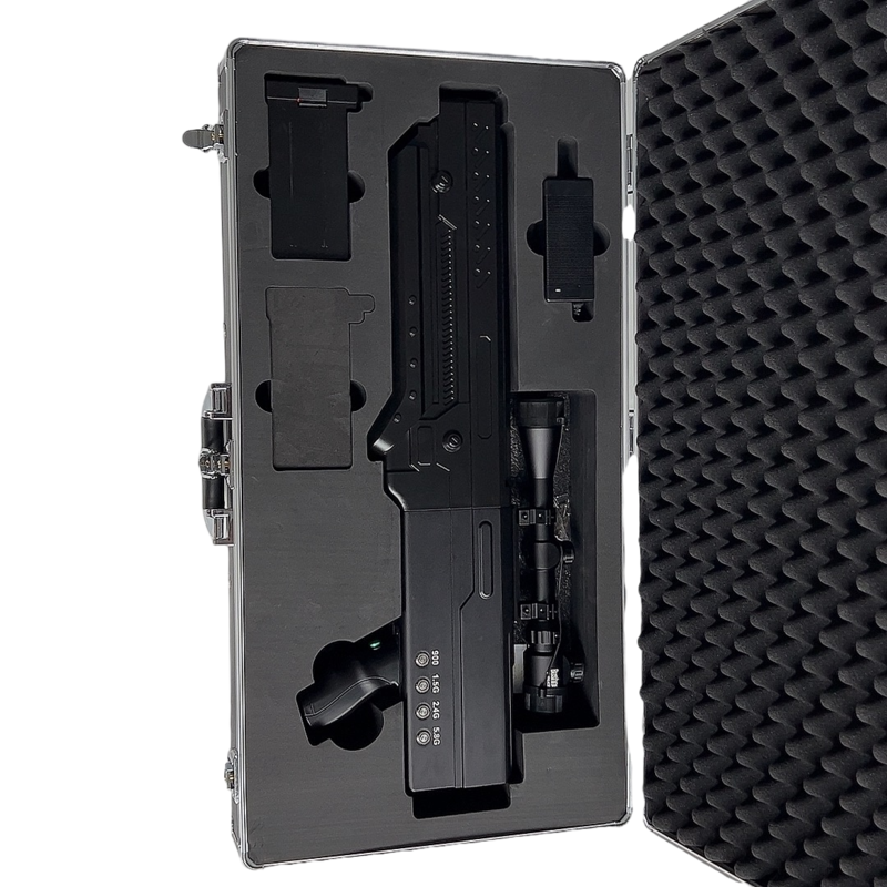  荣成手持便携式枪型低空防御反制四通道B型