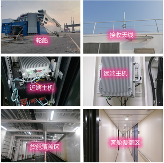  荣成海上游轮轮船渔船覆盖案例